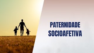 Paternidade socioafetiva [upl. by Hilario]