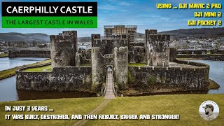 Caerphilly Castle  The Largest in Wales 2nd in Britain [upl. by Mccollum555]