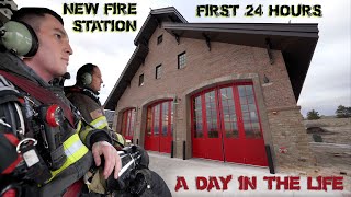 First 24 Hours in a New Fire Station  A Day in the Life [upl. by Felicle]