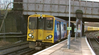 Half an Hour at 216  Birkenhead North Station 1022017  Class 507 508 terminus [upl. by Milli]