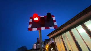 Birkdale Level Crossing Merseyside [upl. by Aleahs]